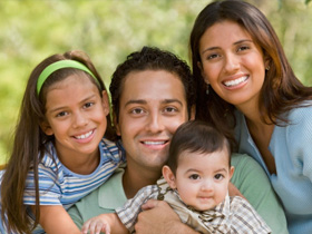 A happy family