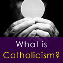 What is Catholicism Button