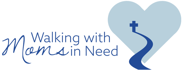 Walking with Moms in Need Logo
